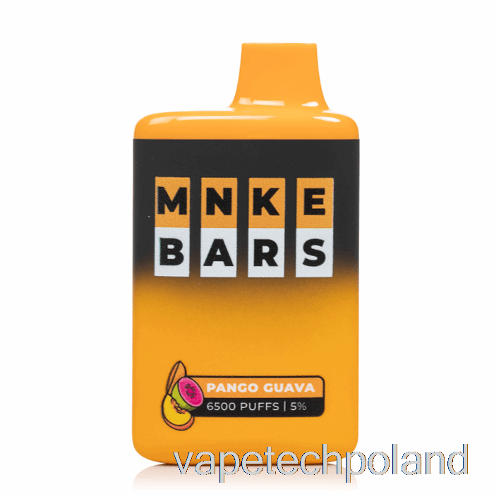 Vape Tech Poland Mnke Bary 6500 Jednorazowe Guawa Pango